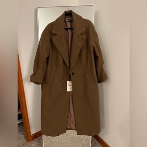 Oversized zara coat
